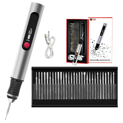 Electric Engraving Pen - 32 Pieces