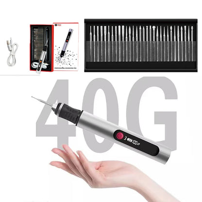 Electric Engraving Pen - 32 Pieces